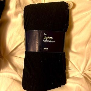 NWT GAP Black tights